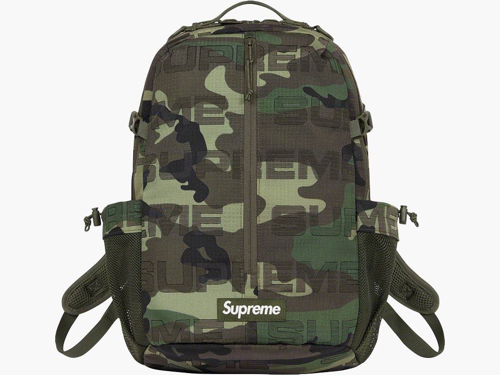 Supreme Backpack (FW21) Woodland Camo