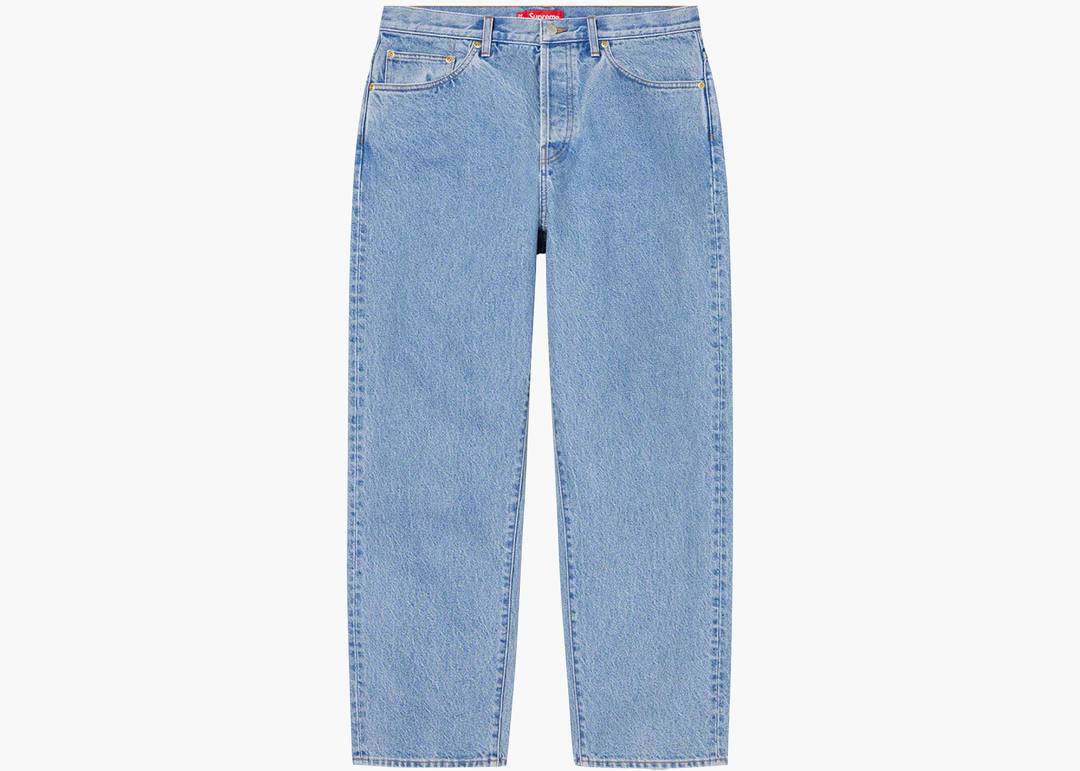 Supreme Baggy Jean (FW22) Washed Blue | Hype Clothinga