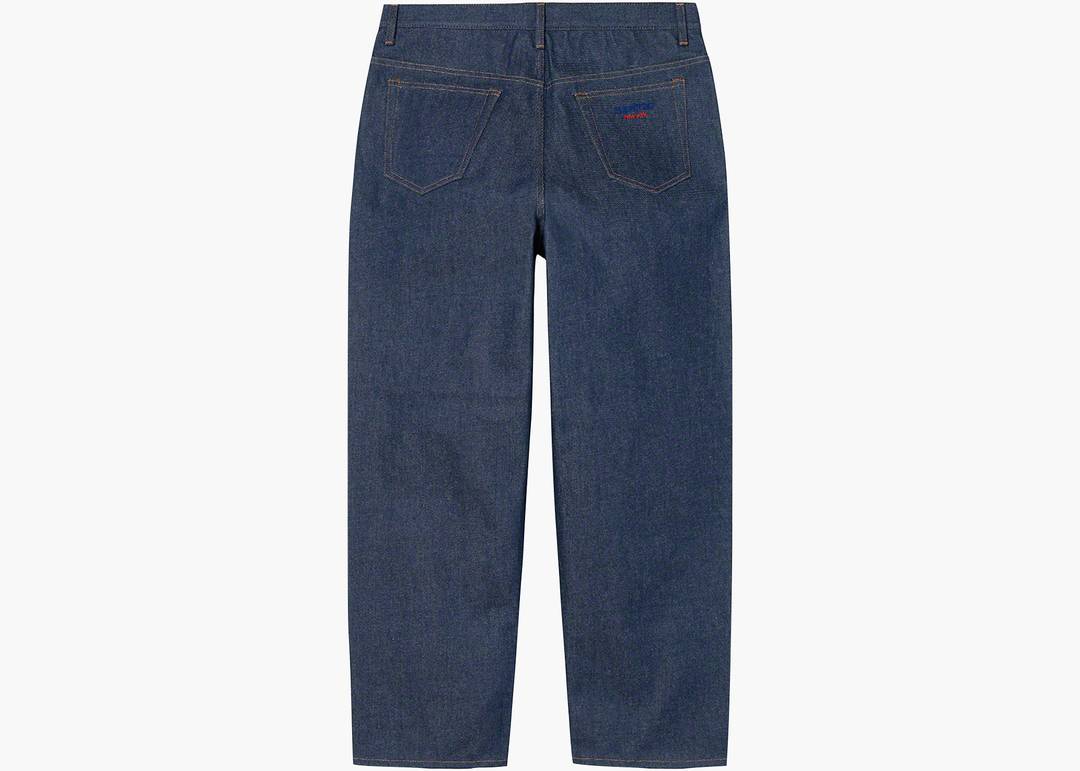 Supreme Baggy Jean (FW22) Rigid Indigo | Hype Clothinga