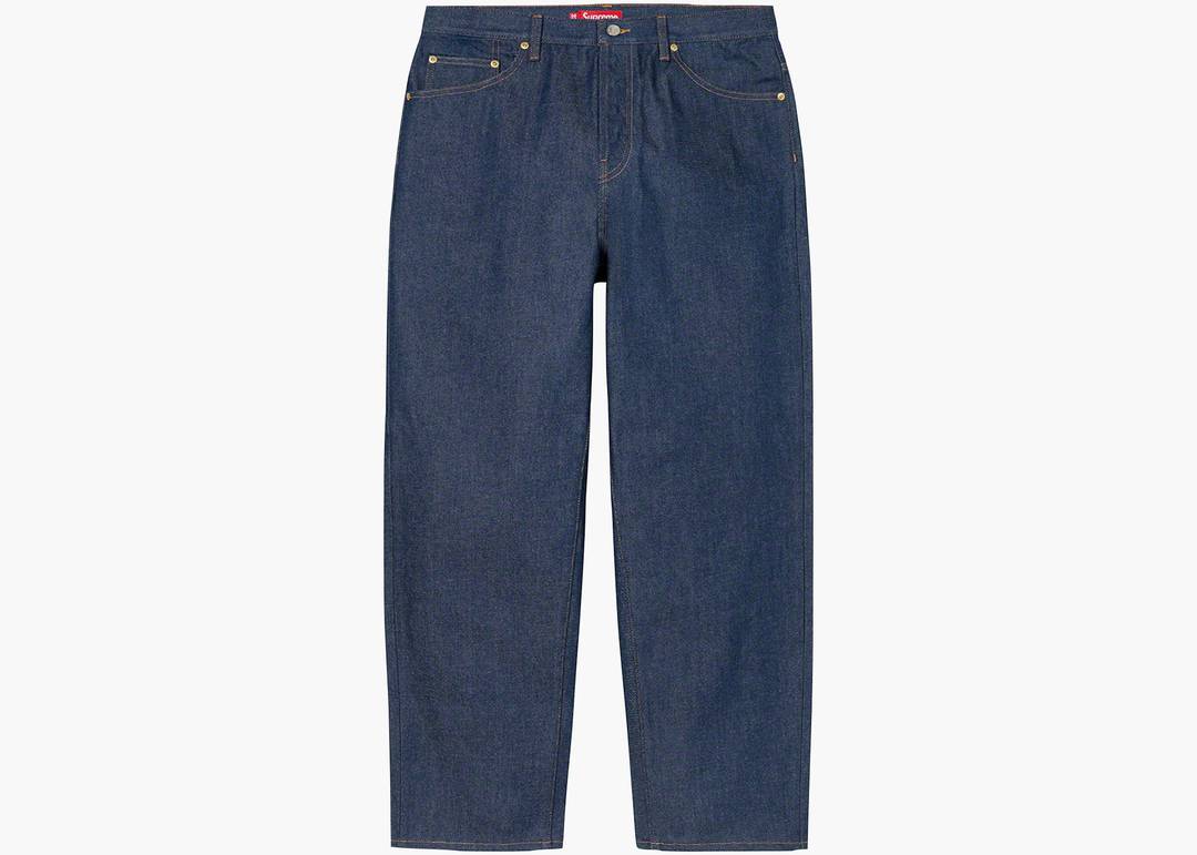 レア！Supreme Baggy Jean indigo 22FW パンツ