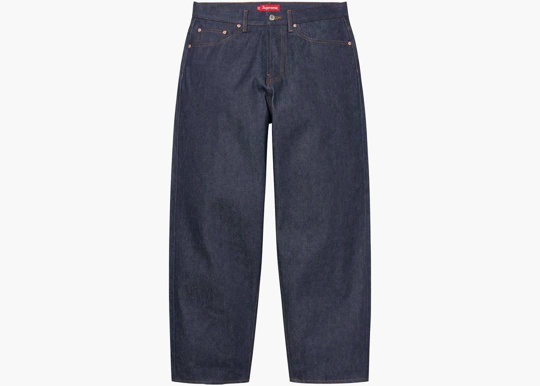 Supreme Baggy Jean 32 Rigid Indigo | www.organicway.co.th