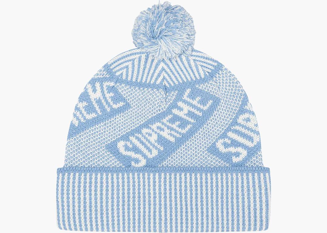 Supreme beanie discount light blue