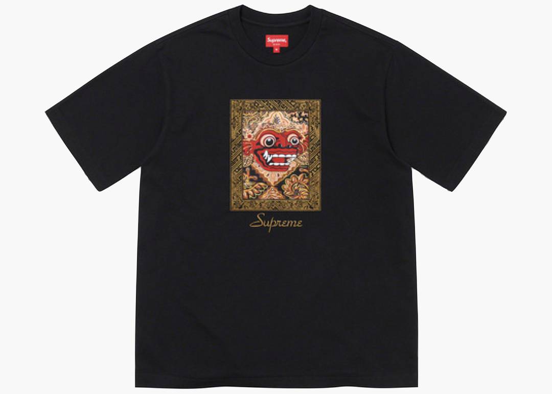 Supreme Barong Patch S/S Top Black | Hype Clothinga