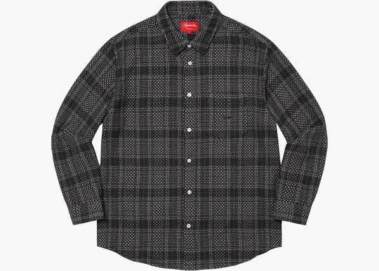 Supreme Nylon Filled Shirt - Black