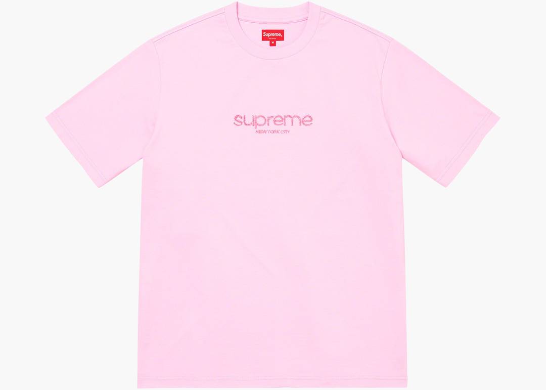 Supreme Snake S/S Shirt Pink