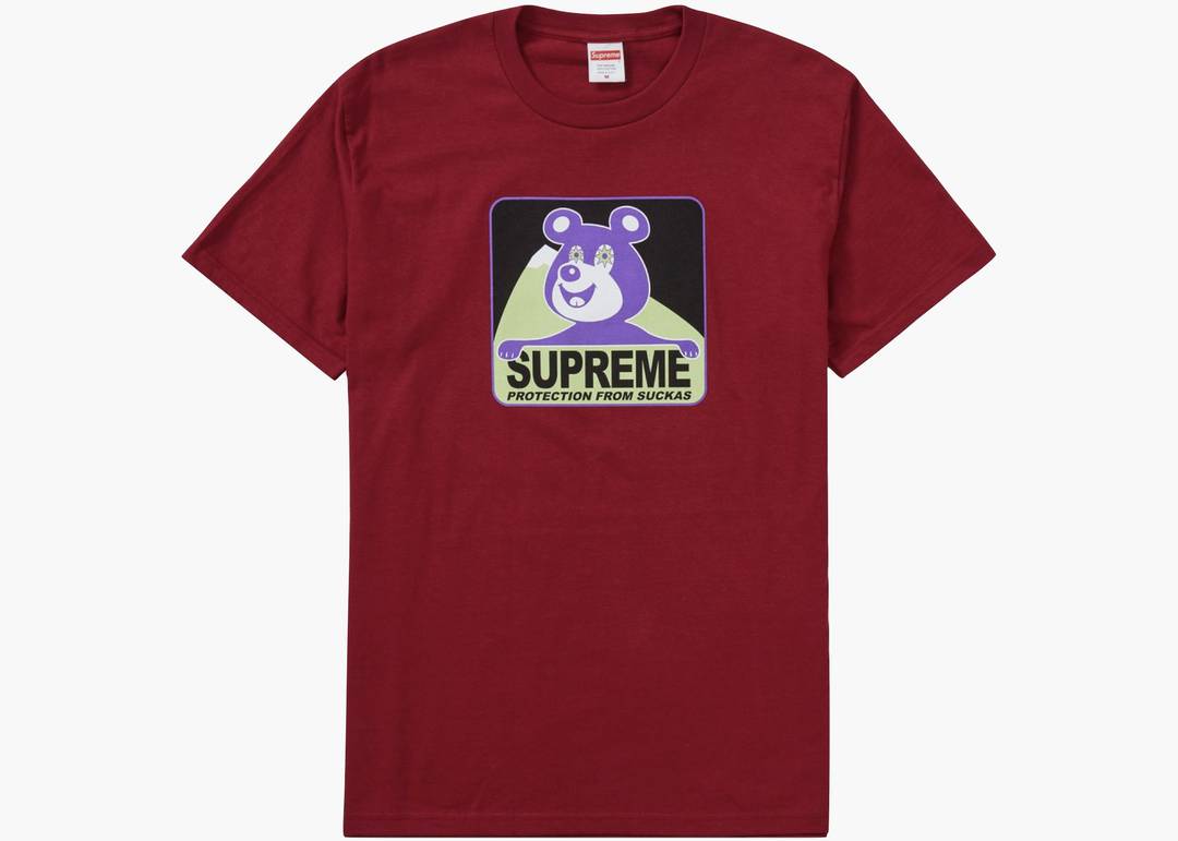 Supreme Bear Tee T-shirt Cardinal