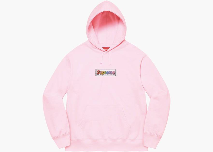 Supreme Bling Box Logo Hooded Sweatshirt