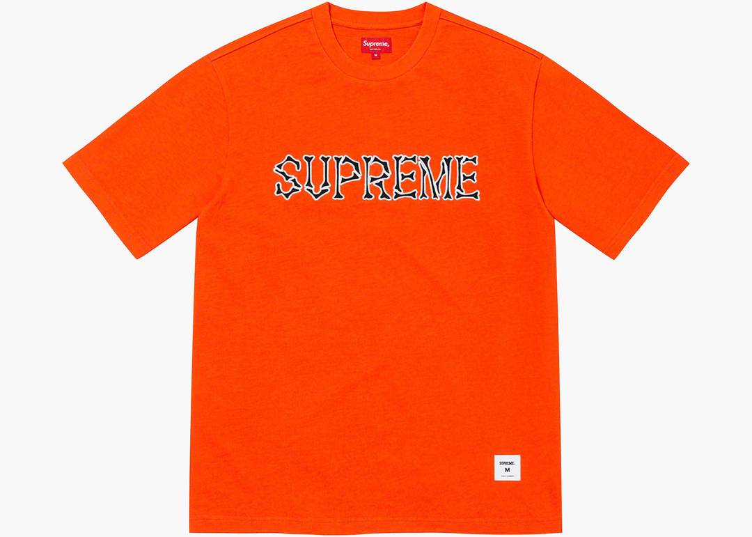 Supreme Bones S/S Top Orange | Hype Clothinga