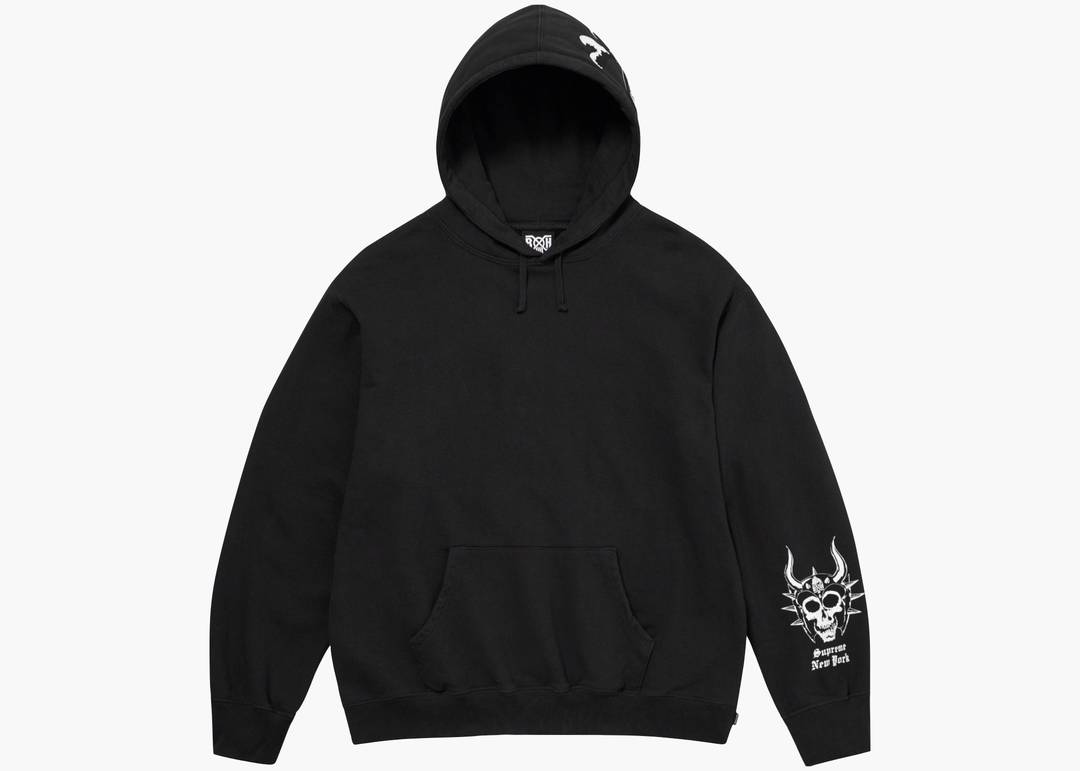 Supreme Bounty Hunter Hooded Sweatshirt Black | Hype Clothinga