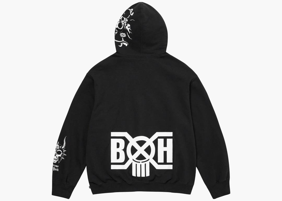 Supreme Bounty Hunter Hooded Sweatshirt Black | Hype Clothinga