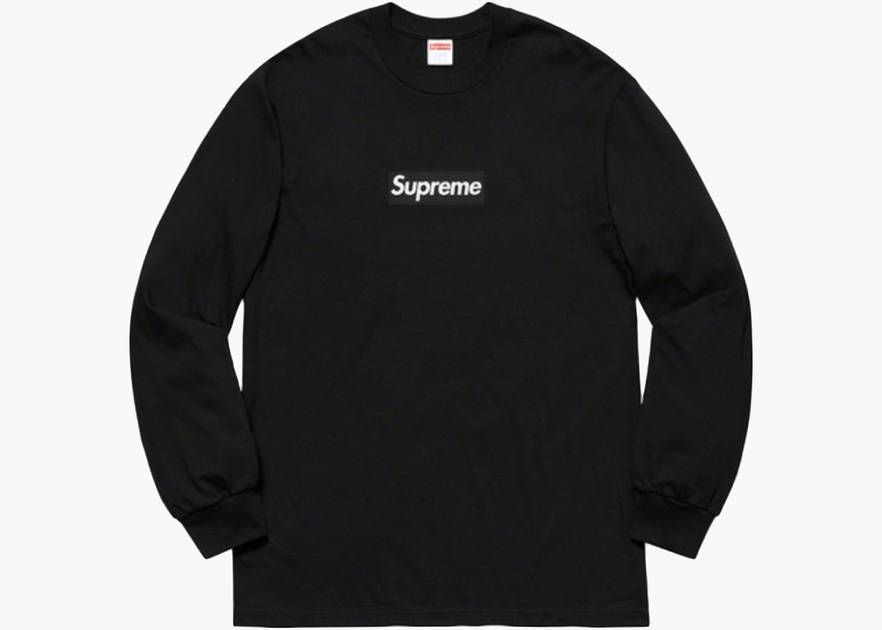 Supreme Box Logo 2020 Long Sleeve Black Supreme Box Logo 2020 Long Sleeve Black