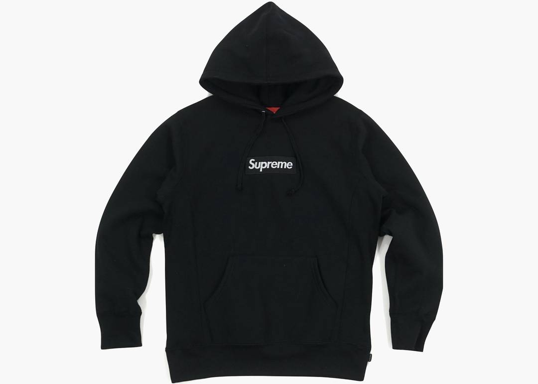 Supreme Box Logo Hooded Sweatshirt Black