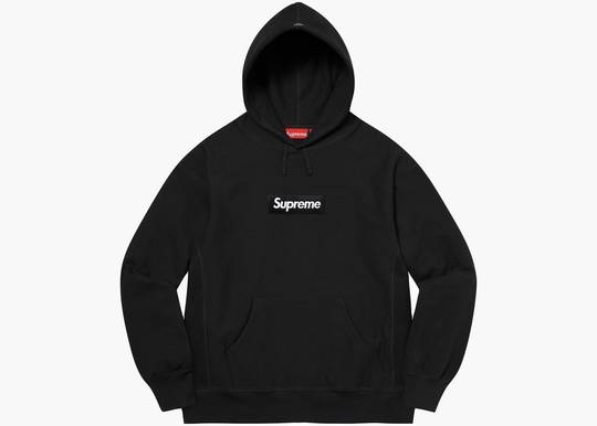 Supreme Hoodie Box Logo Black FW21 – Izicop