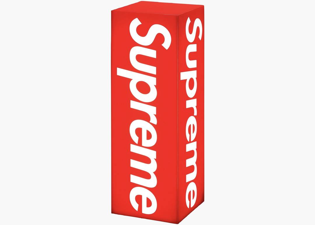 Supreme Box Logo Lamp Red | Hype Clothinga