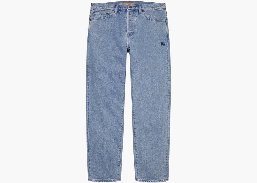 Supreme Burberry Regular Jean Washed Blue | Hype Clothinga Supreme Burberry Regular Jean Washed Blue | Hype Clothinga