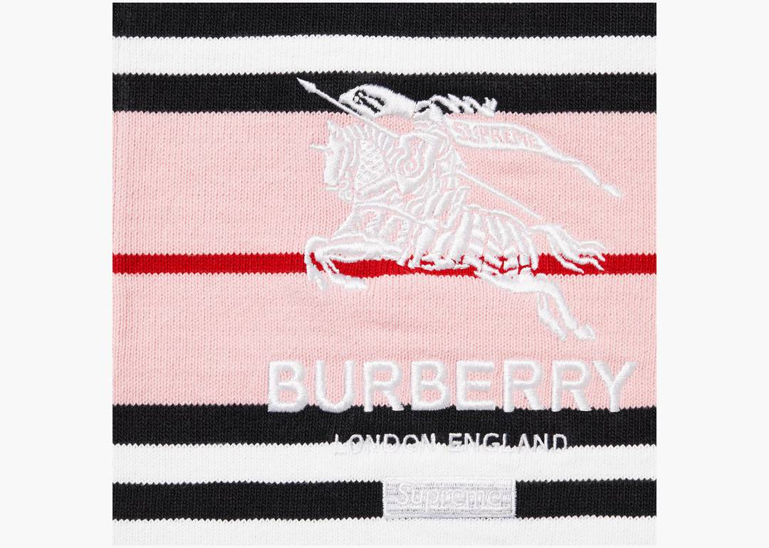 Supreme Burberry Rugby Pink | Hype Clothinga Supreme Burberry Rugby Pink | Hype Clothinga