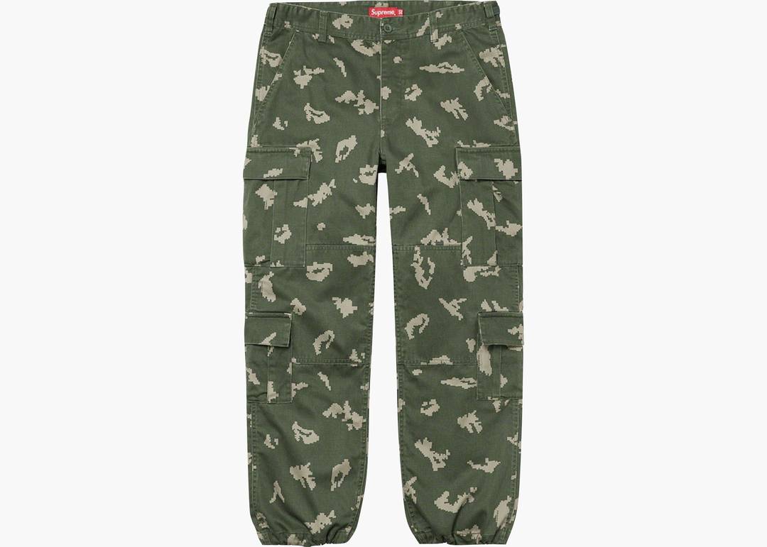 21SS Supreme Cargo Pant Olive カーゴ パンツ - ファッション