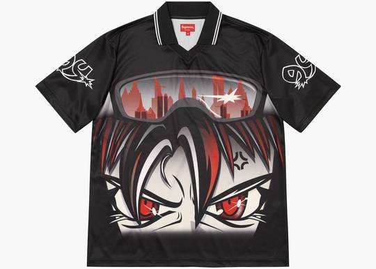 Supreme Character Soccer Jersey Black | Hype Clothinga Supreme Character Soccer Jersey Black | Hype Clothinga