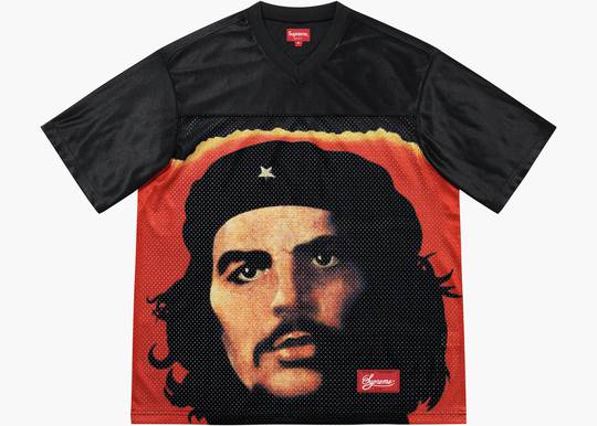 Supreme Che Football Top Black | Hype Clothinga