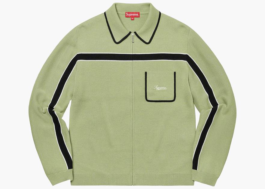 Supreme_Chest_Stripe_Zip_Up_Ca Supreme_Chest_Stripe_Zip_Up_Ca
