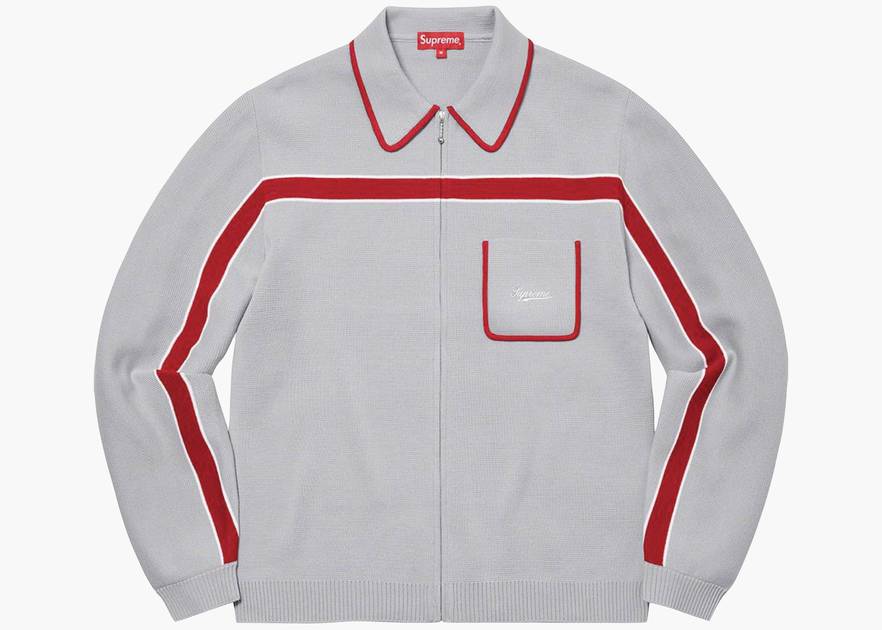 Supreme_Chest_Stripe_Zip_Up_Ca Supreme_Chest_Stripe_Zip_Up_Ca