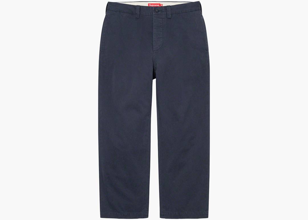 Supreme Chino Pant Dark Navy | Hype Clothinga