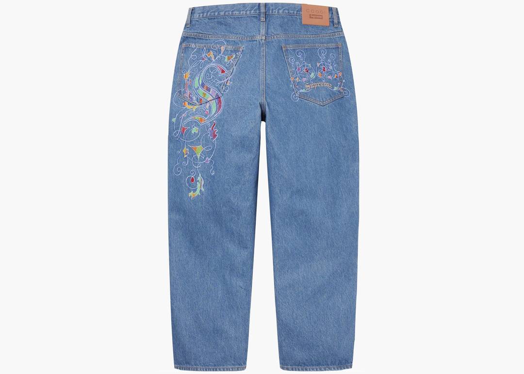 Supreme Coogi Baggy Jean Blue | Hype Clothinga Supreme Coogi Baggy Jean Blue | Hype Clothinga