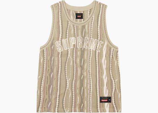 Supreme Coogi Basketball Jersey Tan | Hype Clothinga