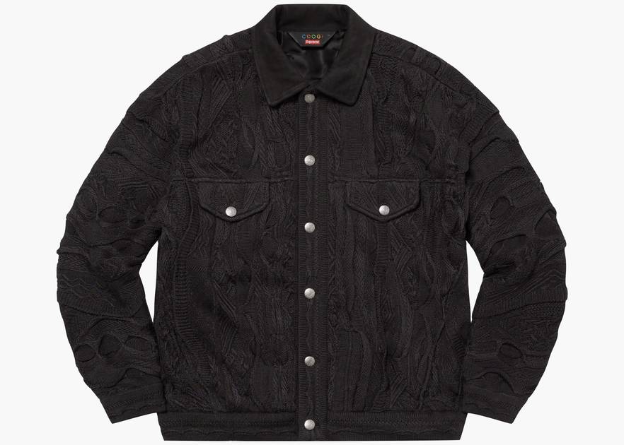 Supreme Coogi Trucker Jacket Black | Hype Clothinga