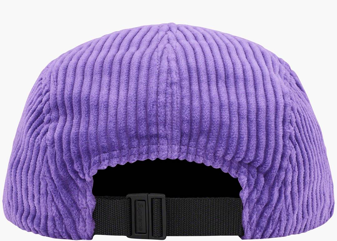 Supreme Corduroy Camp Cap Cap (SS22) Lavender | Hype Clothinga