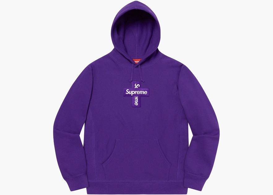 supreme hoodie purple box logo｜TikTok Search