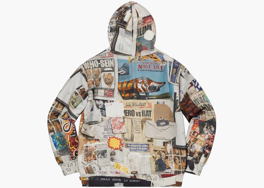 Supreme Dash's Wall Hooded Sweatshirt | Hype Clothinga