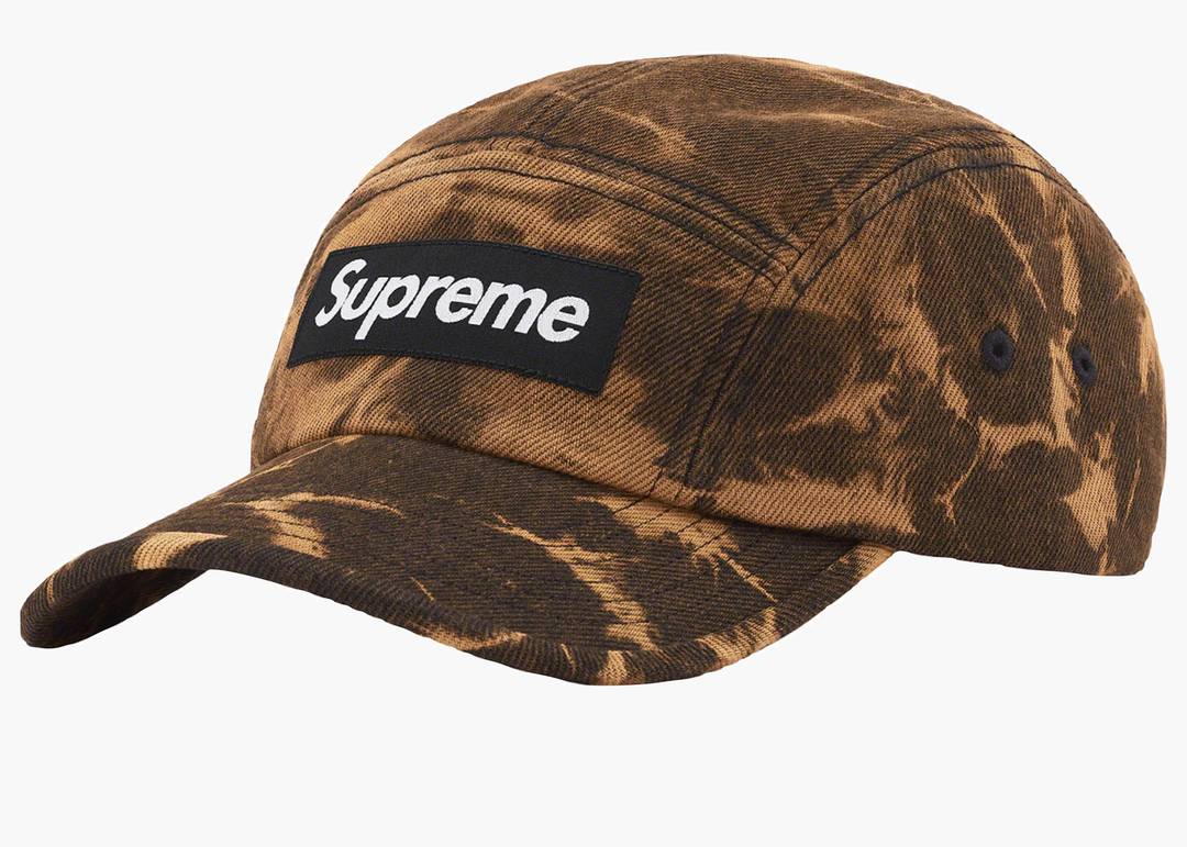 Supreme Denim Camp Cap Dyed Rust | Hype Clothinga