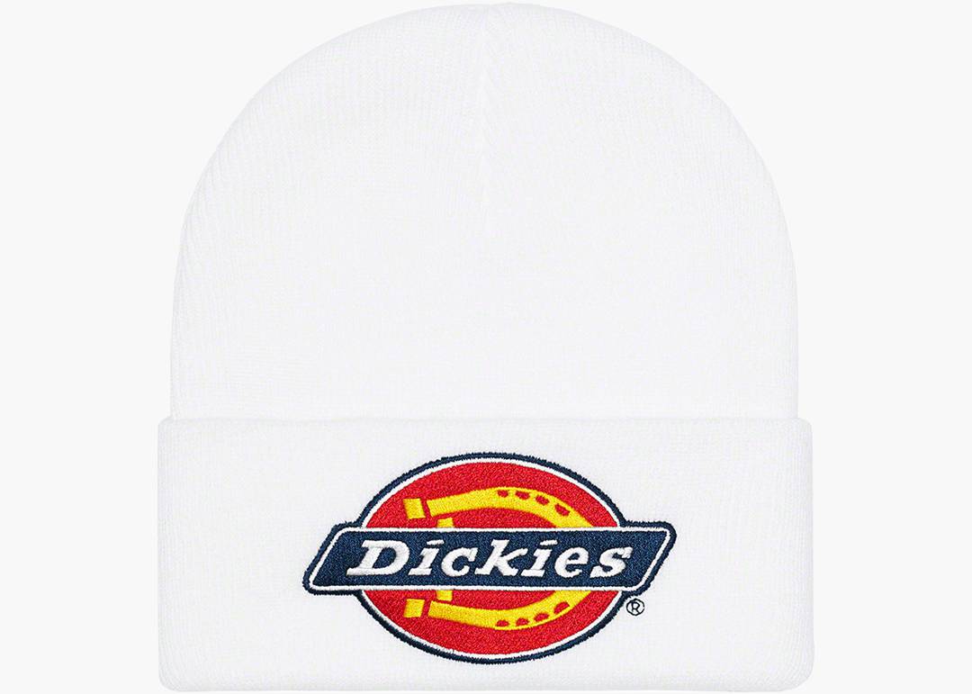 Supreme Dickies Beanie White | Hype Clothinga