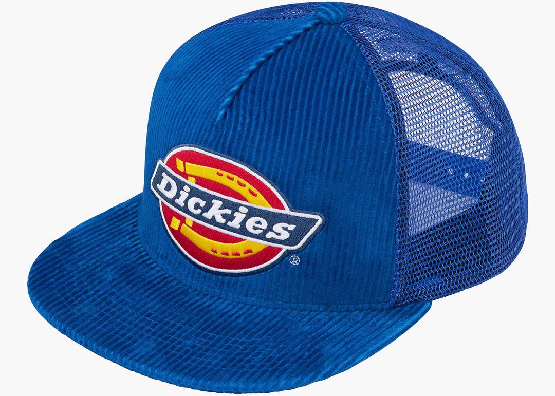 Supreme Dickies Corduroy Mesh Back 5-Panel Royal | Hype Clothinga