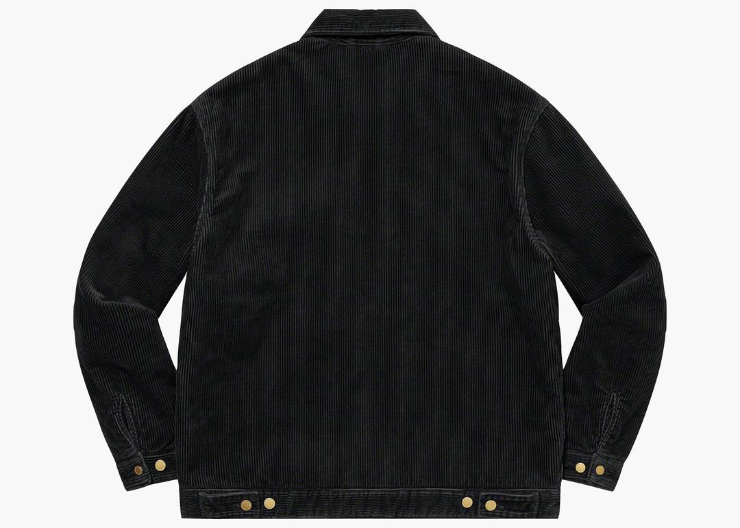 Supreme Dickies Corduroy Work Jacket Black | Hype Clothinga