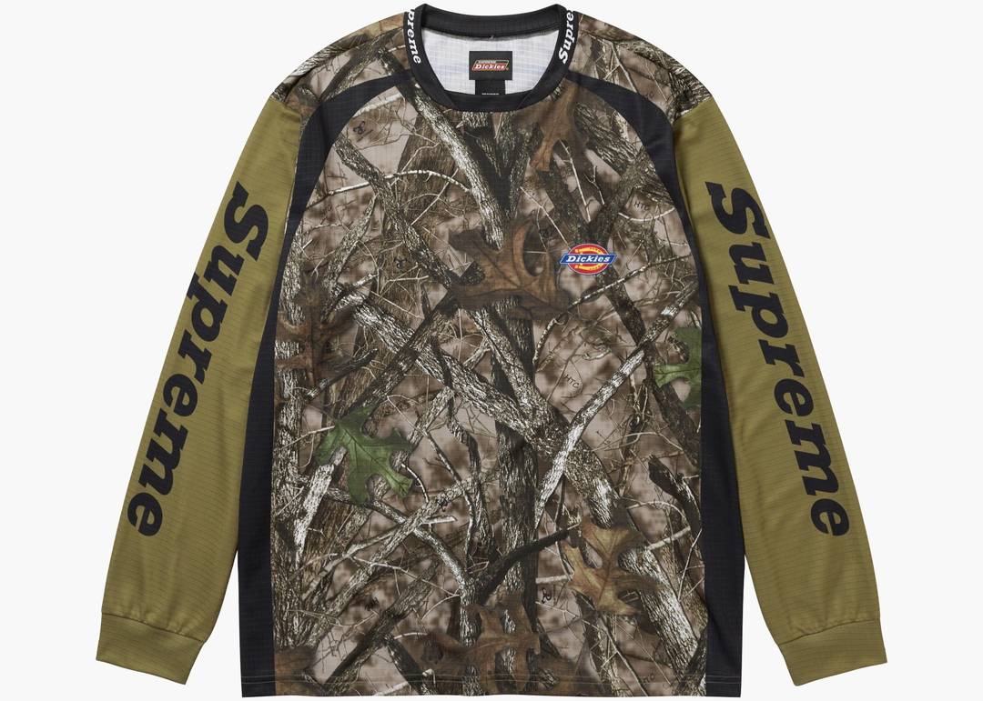 Supreme Dickies Jersey Olive | Hype Clothinga