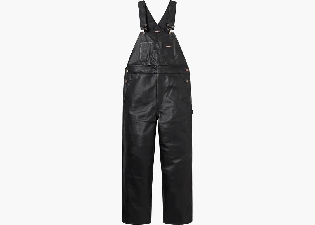 Supreme Dickies Leather Overalls Black | Hype Clothinga Supreme Dickies Leather Overalls Black | Hype Clothinga