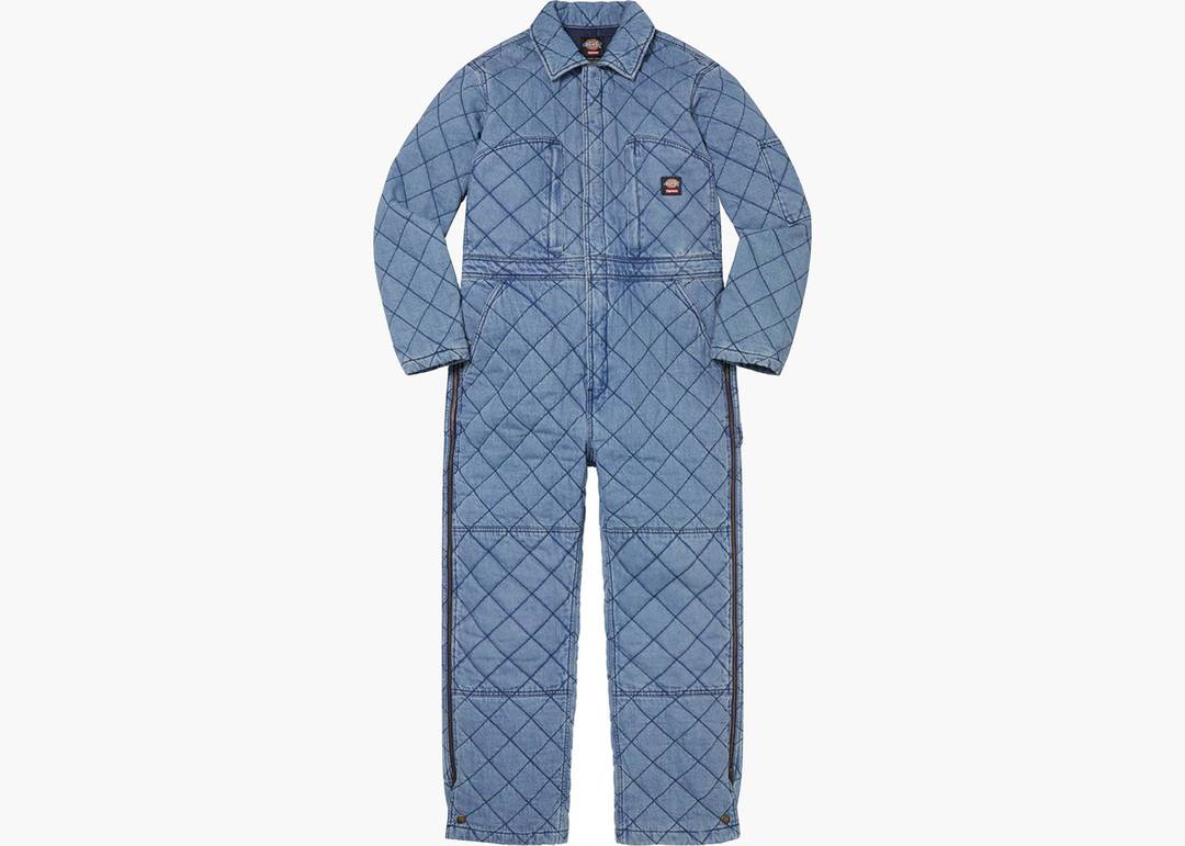 Supreme Dickies Quilted Denim Coverall Denim | Hype Clothinga