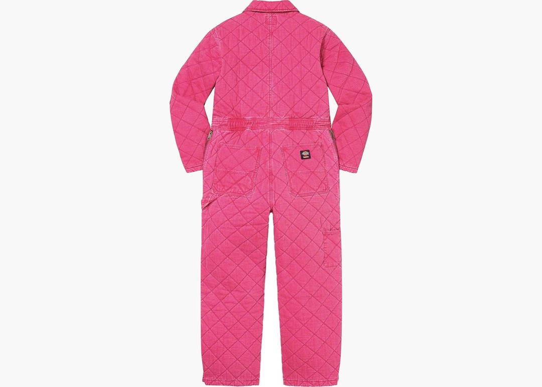 supreme dickies quilted coverall