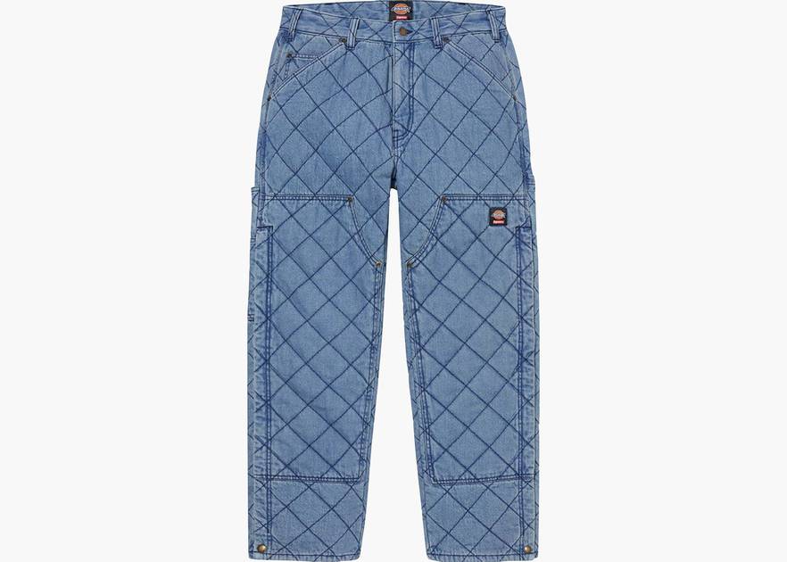 Supreme Dickies Quilted Double Knee Painter Pant Denim | Hype Clothinga