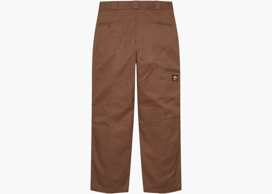 Supreme Dickies Stripe 874 Work Pant Brown | Hype Clothinga