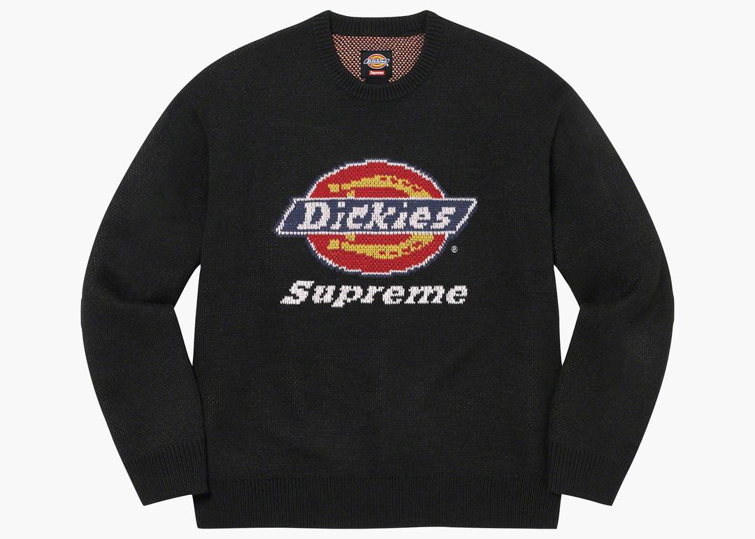 Supreme Dickies Sweater Black | Hype Clothinga