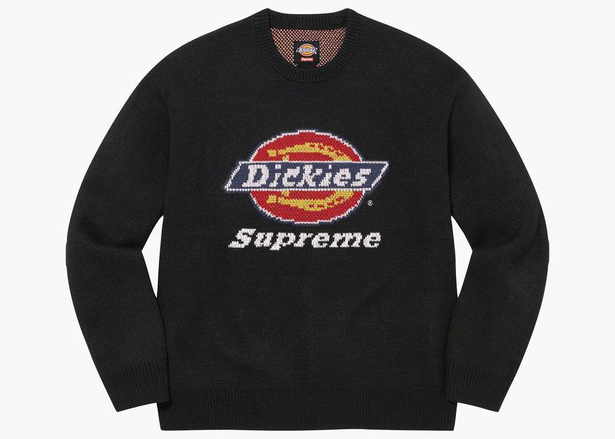 Supreme Dickies Sweater Black | Hype Clothinga