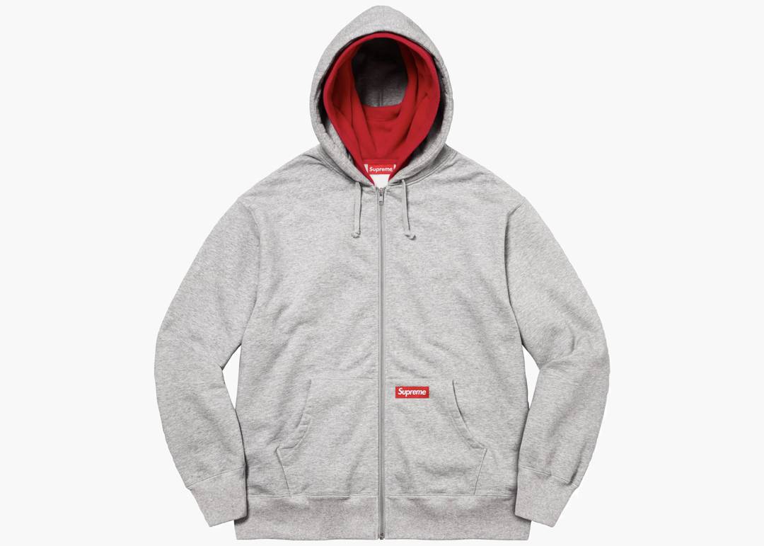 Supreme Double Hood Facemask Zip Up Hooded Sweatshirt 