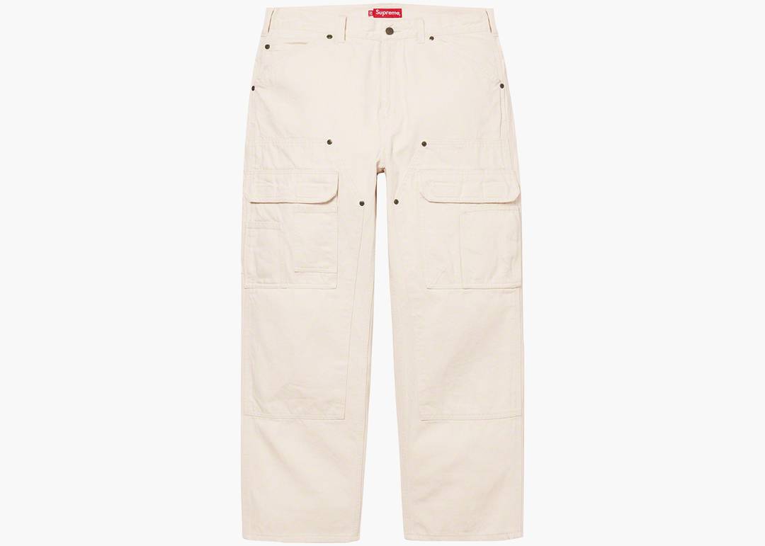 Supreme Double Knee Denim Utility Pant Natural | Hype Clothinga