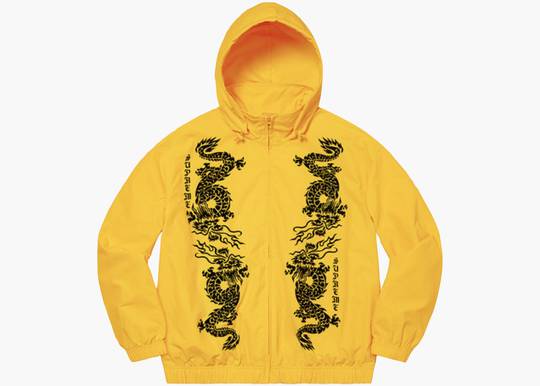 Supreme Dragon Track Jacket Yellow Supreme Dragon Track Jacket Yellow