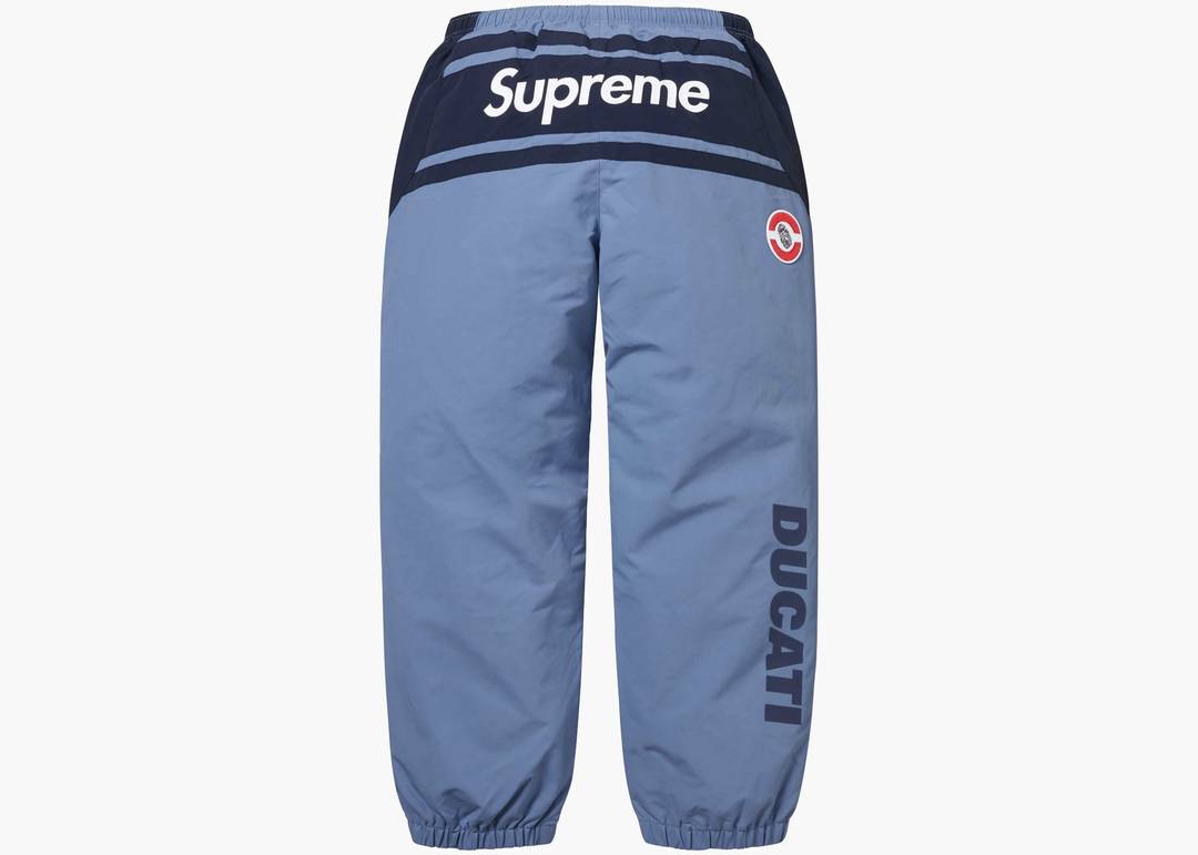 Supreme Ducati Track Pant Light Blue | Hype Clothinga