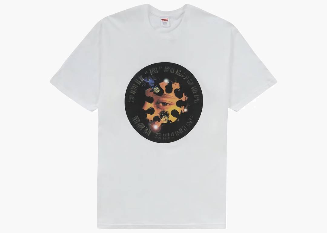 Supreme Duck Down Music Dah Shinin' Tee White | Hype Clothinga