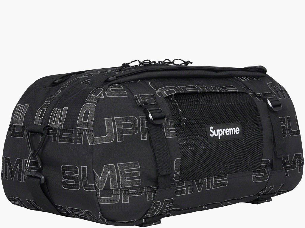 Supreme Logo Duffle Bag Red (FW23)